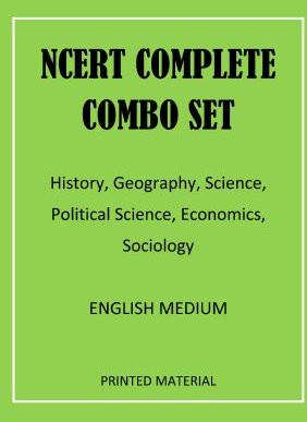 NCERT COMPLETE COMBO SET ENGLISH MEDIUM