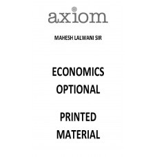 AXIOM IAS MAHESH LALWANI ECONOMICS OPTIONAL PRINTED