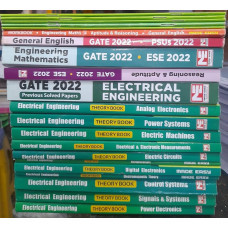 Electrical Engineering Classroom Study Package Original Books - 2022 for GATE (Set of Books-21 Made Easy)