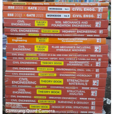 Civil Engineering Classroom Study Package Original Books - 2023: for ESE, GATE & PSUs (Theory &Workbok Set of Books-24 Made Easy)