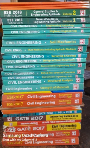 Civil Engineering Classroom Study Package Original Books - 2017: for ESE, GATE & PSUs (Set of Books-40 Made Easy) Description Reviews (0) Civil Engineering Classroom Study Package Original Books - 201