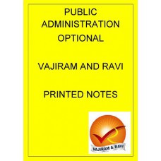 Public Administration Printed notes Vajiram and Ravi