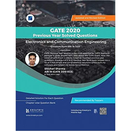 GATE 2020 ECE Previous Year Solved Question Bank 1991-2019 kreatryx
