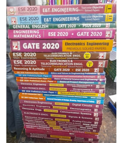 Electronics Engineering Classroom Study Package Original Books - 2020 for ESE, GATE & PSUs (Set of Books-35 Made Easy)