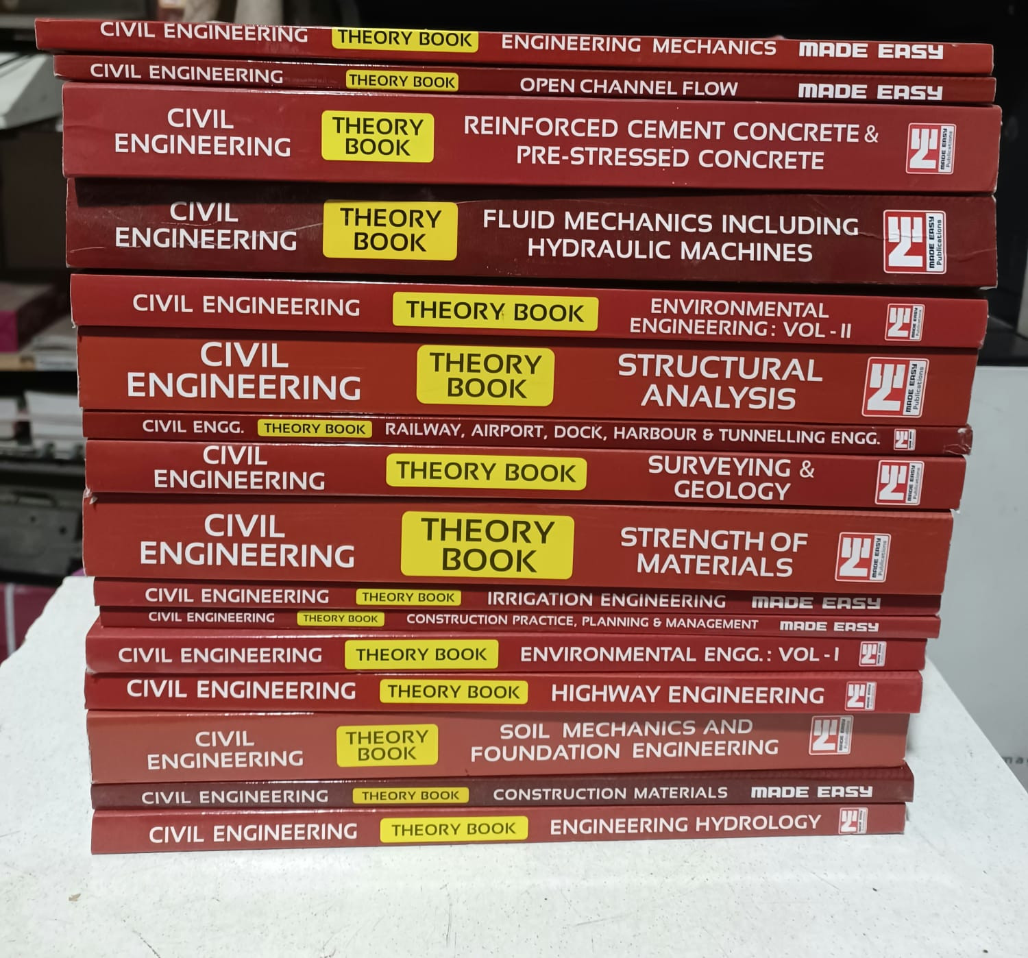 Civil Engineering Classroom Study Package Original Books - 2024: for ESE, GATE & PSUs (Theory & Set of Books-18 Made Easy)