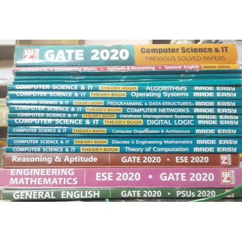 Computre Science Engineering Classroom Study Package - 2020 : for GATE (Set of Books-20 Made Easy)
