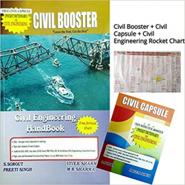 Civil Booster Book (Civil Engineering Handbook Civil Rocket Chart + Civil Capsule by Civil Ki Goli Publication
