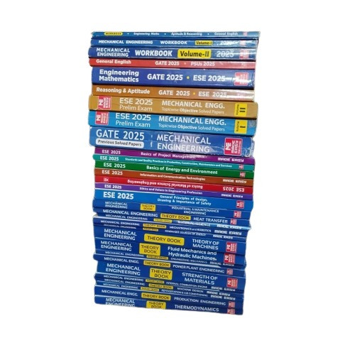 Mechanical Engineering Classroom Study Package Original Books - 2025: for ESE, GATE & PSUs (Theory &Workbok Set of Books-32 Made