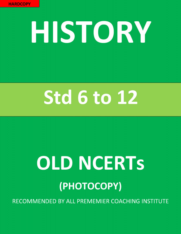 OLD NCERT 6TH TO 12TH HISTORY PRINTED