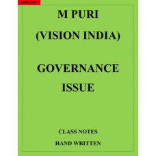 Governance Issue M PURI