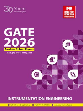GATE-2026: Instrumentation Engineering Previous Year Solved Papers (Made Easy)