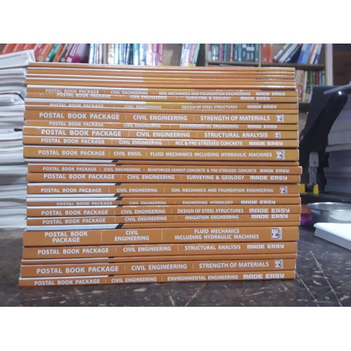Postel workbook 2021 Civil Engineering made easy set of books-29