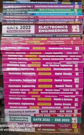 Electronics Engineering Classroom Study Package Original Books - 2022 for ESE, GATE & PSUs (Set of Books-33 Made Easy)