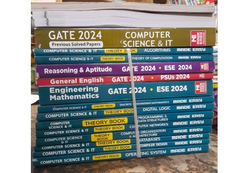 Computre Science Engineering Classroom Study Package - 2024 : for GATE Set of Books-17 Made Easy