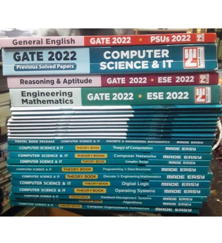 Computre Science Engineering Postel Study Package - 2022 : for GATE (Set of Books-24 Made Easy)