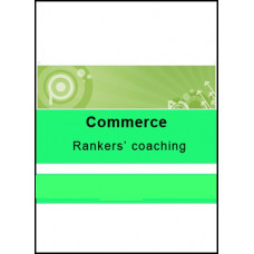 Printed notes of Commerce by Rankers Coaching