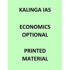 Kalinga IAS Economics optional printed notes