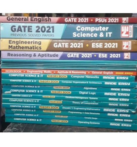 Computre Science Engineering Classroom Study Package - 2021 : for GATE (Set of Books-20 Made Easy)