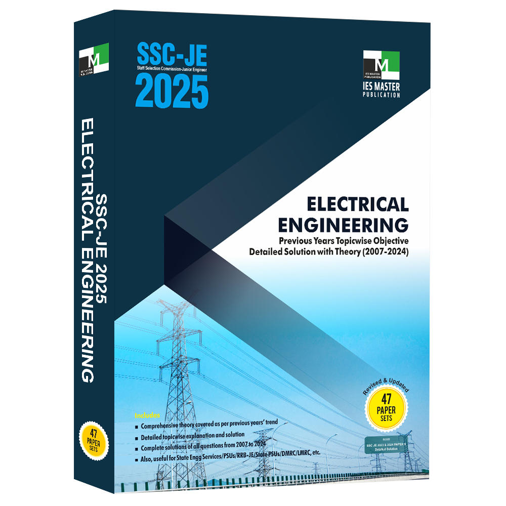 SSC-JE 2025 Electrical Engineering Previous Years Topic wise Objective Detailed Solution with Theory