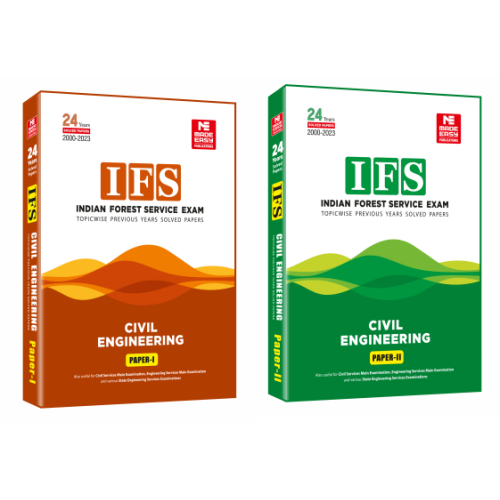 IFS Mains -2024: CE Prev Yr Solved Paper Vol- 1 ,Vol- 2 MADE EASY