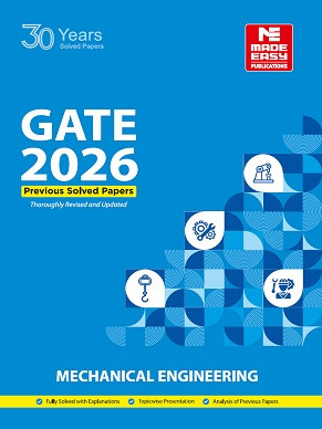 GATE-2026: Mechanical Engg. Prev. Yr Solved Papers MADE EASY
