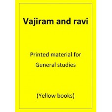 Vajiram and Ravi General Studies Printed notes ( Yellow Books) FOR 2020-2021 PREPARATION