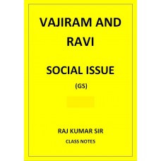 SOCIAL ISSUE RAJ KUMAR VAJIRAM AND RAVI CLASS NOTES