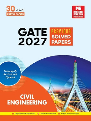 GATE-2027 Civil Engg. Previous Year Solved Papers Made Easy