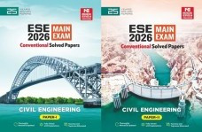 ESE 2026 Mains Examination: Civil Engineering Conventional Paper-1,2 MADE EASY