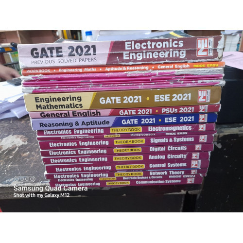 Electronics Engineering Classroom Study Package Original Books - 2021 : for GATE & PSUs (Set of Books-19 Made Easy)