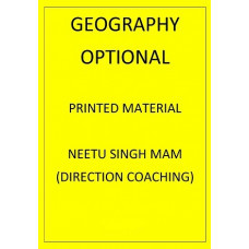GEOGRAPHY OPTIONAL DIRECTION COACHING PRINTED NOTES