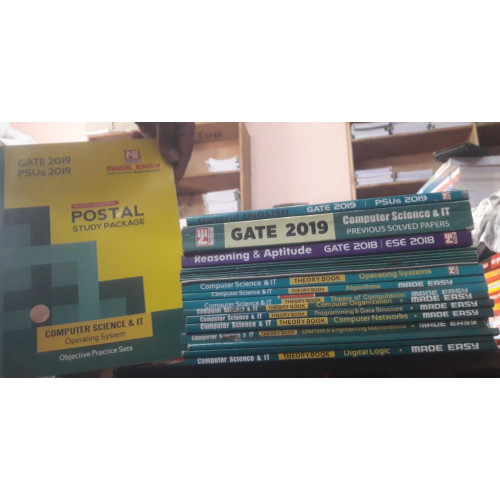 Computer Science Postel Study Package Original Books- 2020-2019: For GATE (Set Of Books-24Made Easy)