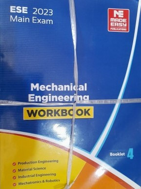 ESE MAINS 2023 Batches WorkBook Mechanical Engineering With Solution Made Easy