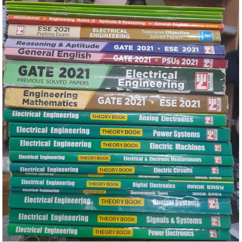 Electrical Engineering Classroom Study Package Original Books - 2021: for GATE Set of Books-21 Made Easy