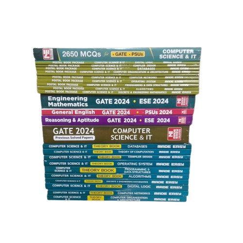 Computre Science Engineering Postel Study Package - 2024 : for GATE (Set of Books-25 Made Easy)