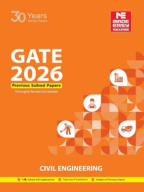 GATE-2026: Civil Engg. Previous Year Solved Papers Made Easy