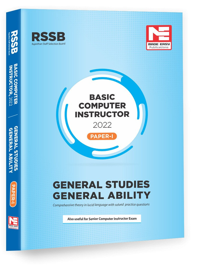 RSSB: Basic Computer Instructor 2022 Paper-1