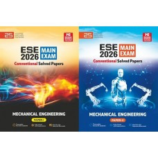 ESE 2026 Mains Examination: Mechanical Engineering Conventional Paper 1,2 - MADE EASY